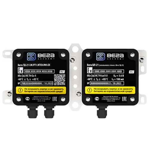 Датчик температуры Вега ТД-21, модель LW.PT1.NTC0.IN0.EX